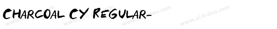 Charcoal CY Regular字体转换